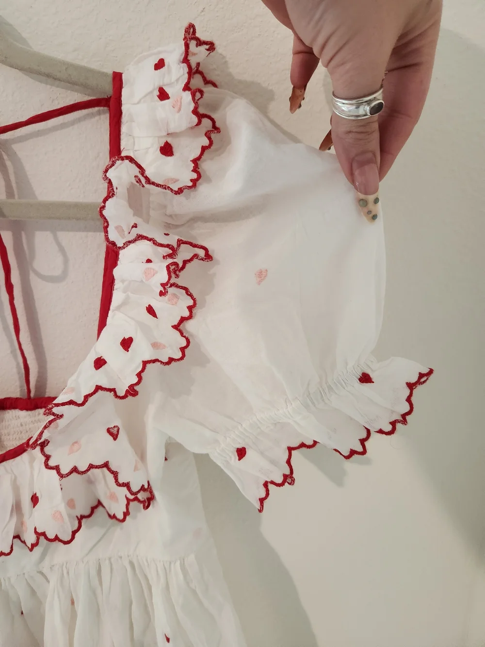 Kimchi Strawberry Babydoll Top - Picture 4 of 8